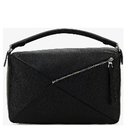 Large Black Puzzle bag