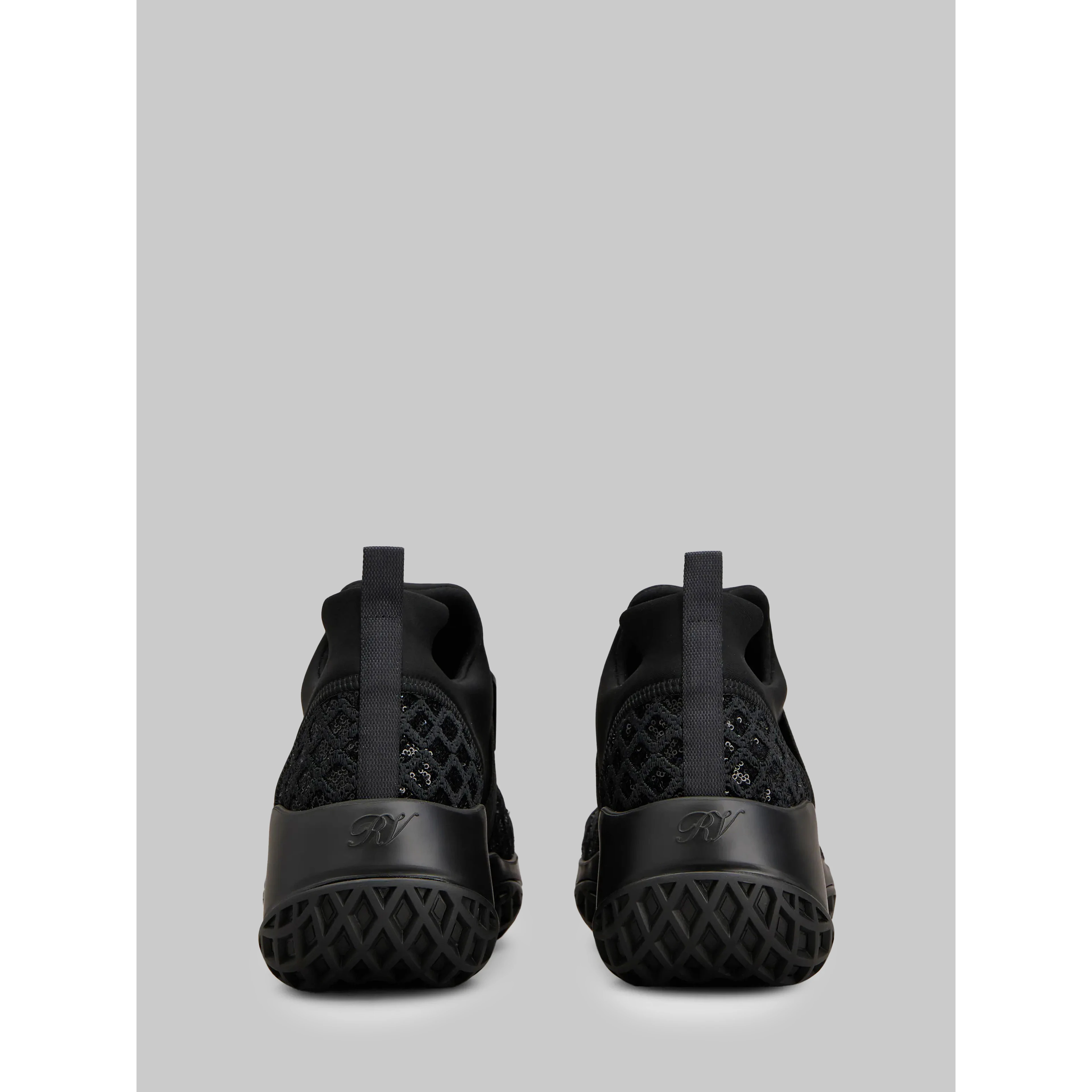 Viv' Run sneakers with sequins in black