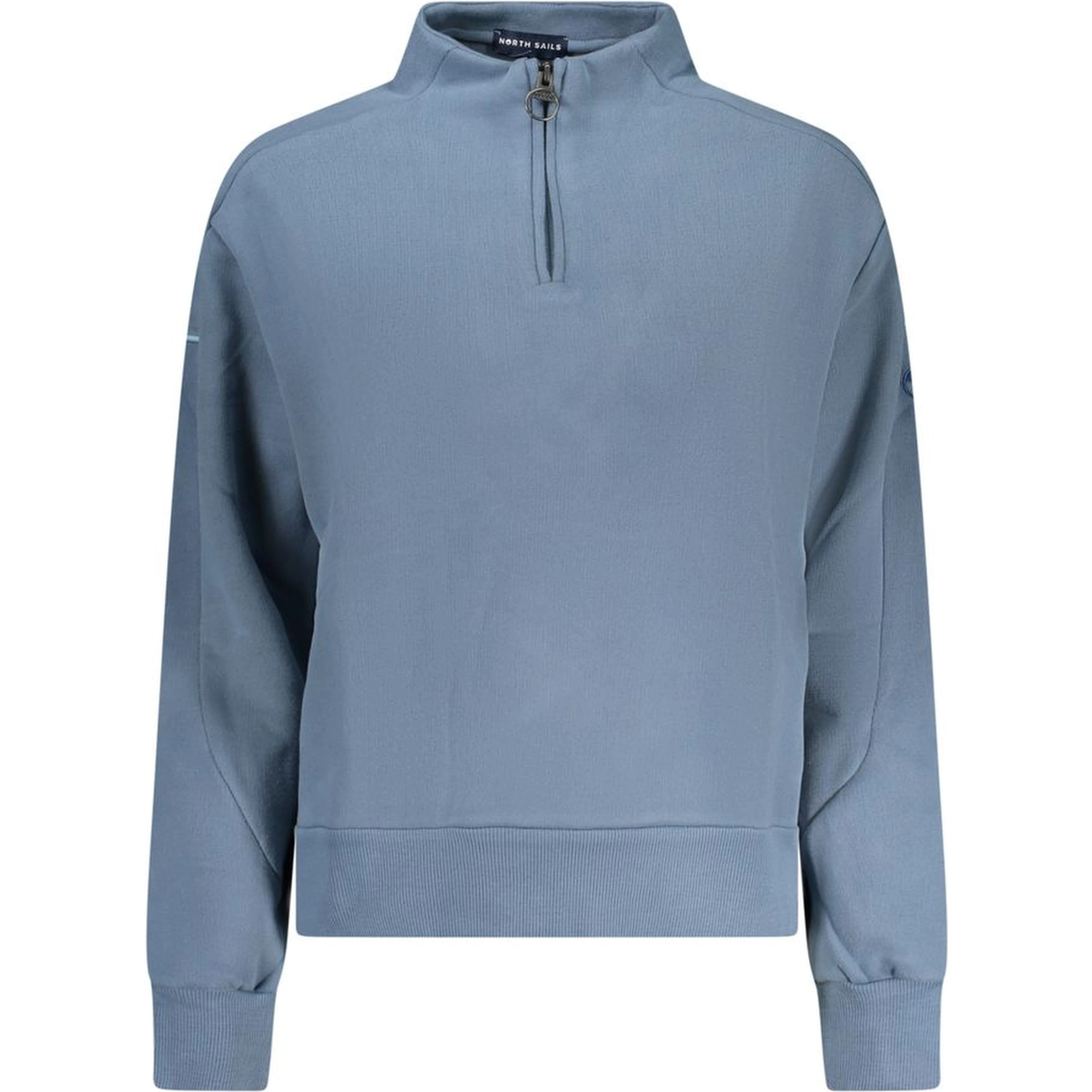 Blue Cotton Women's Sweatshirt