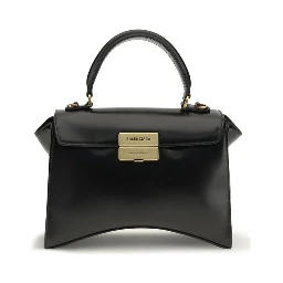 Black Calf Leather Bos Taurus Shoulder Bag
