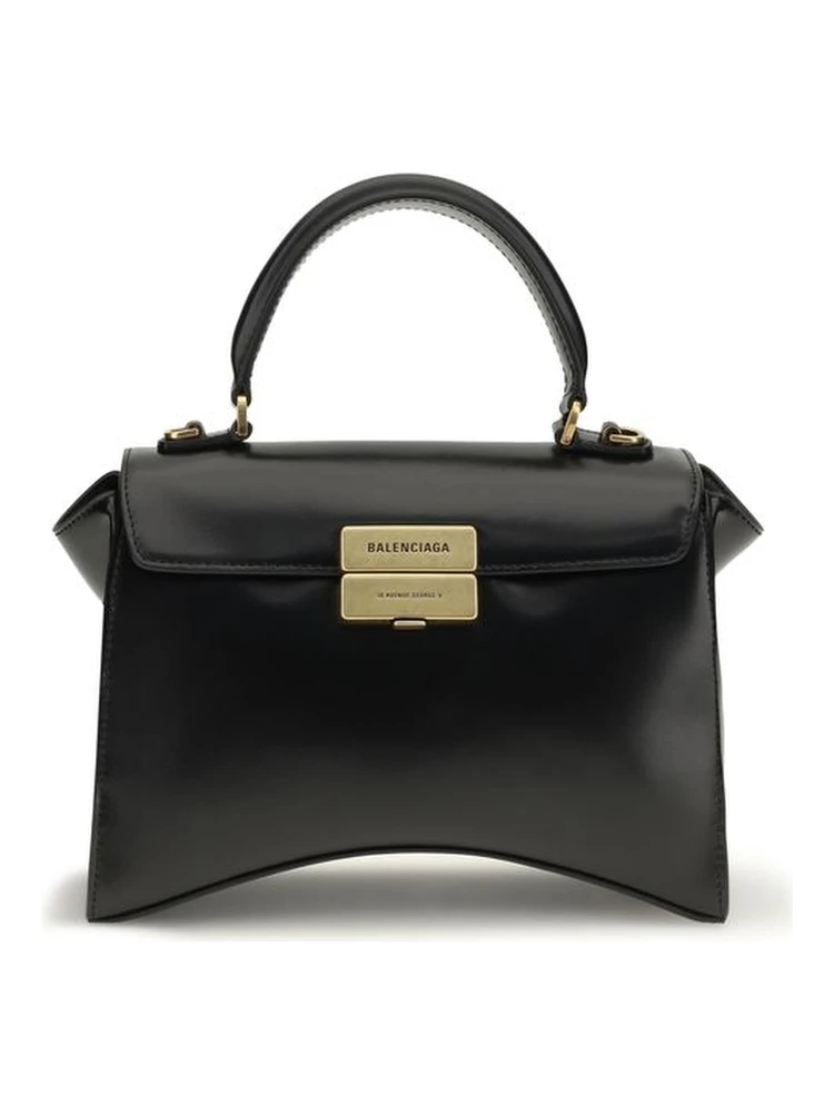 Black Calf Leather Bos Taurus Shoulder Bag