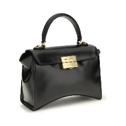 Black Calf Leather Bos Taurus Shoulder Bag
