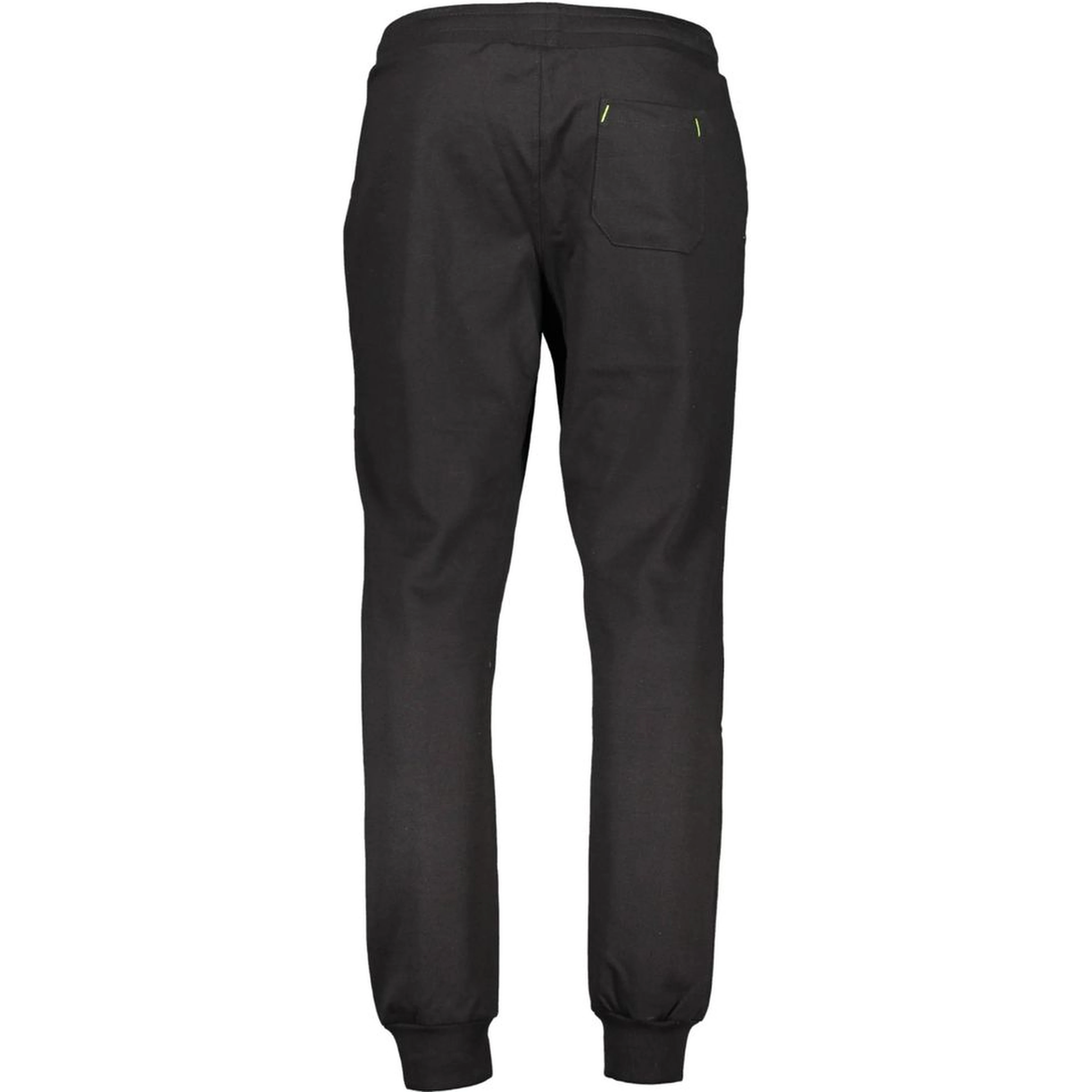Black Cotton Men's Track Pant