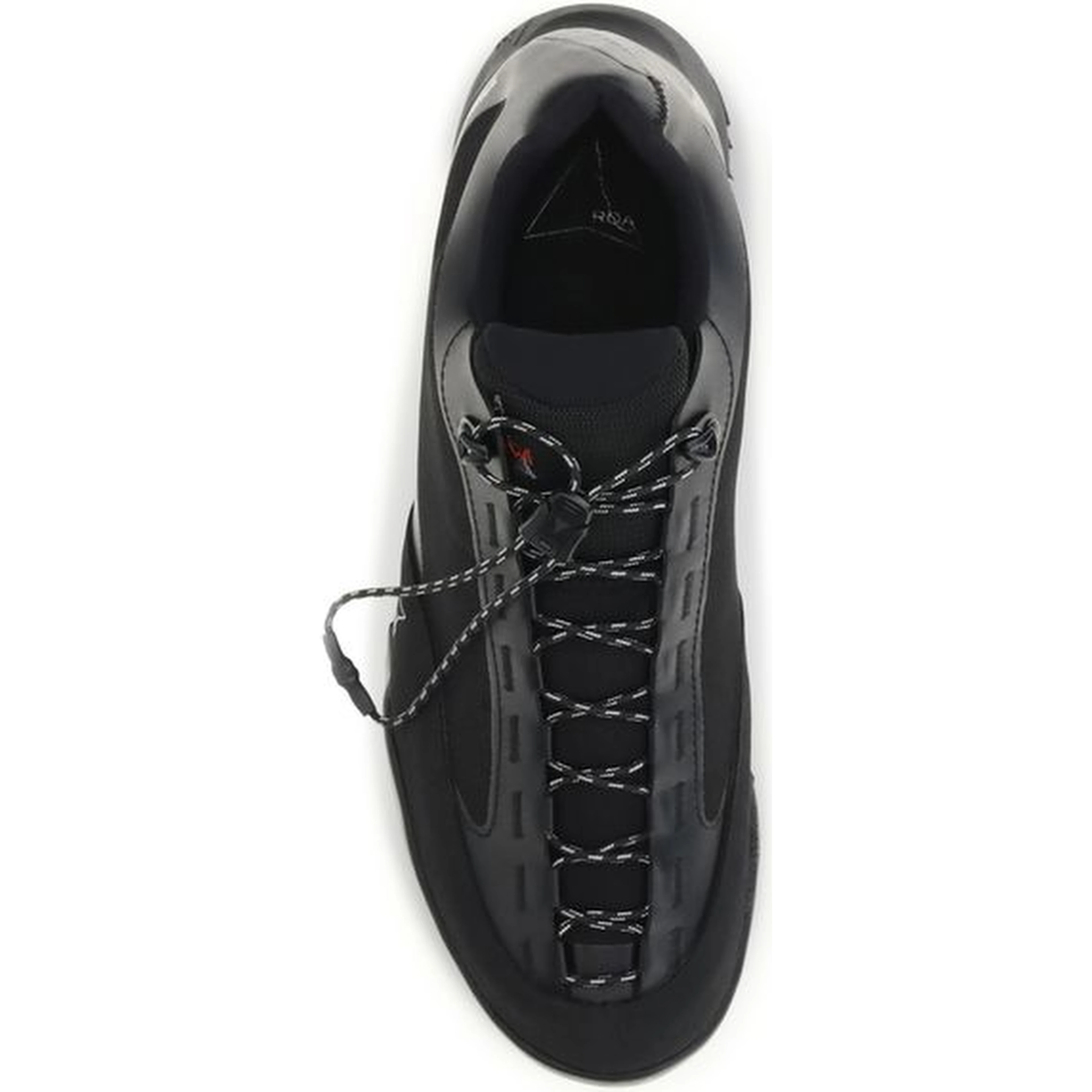 Black Nylon Athletic Sneakers