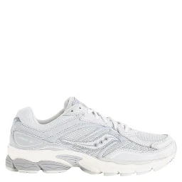 Gray Synthetic Athletic Sneakers