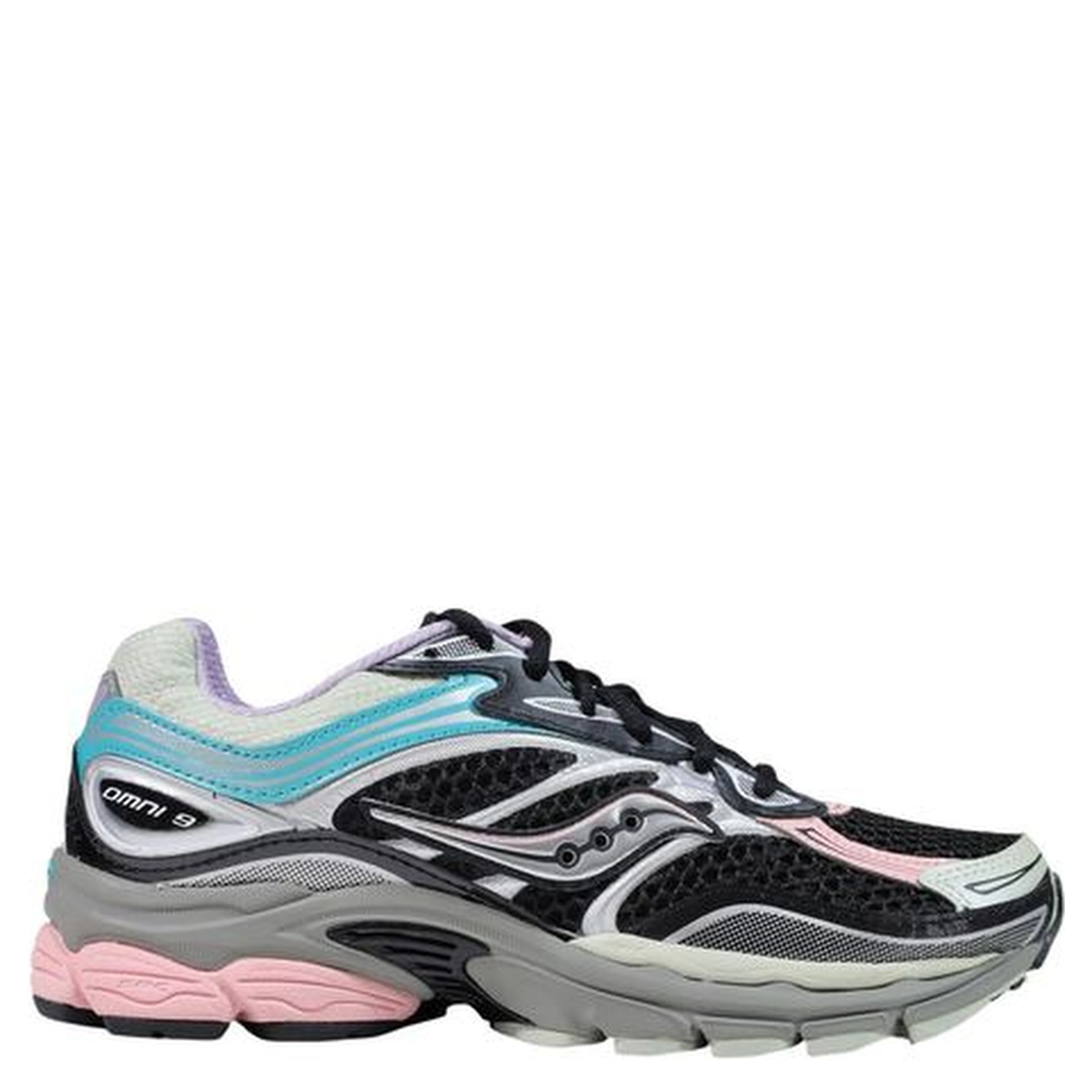 Black Synthetic Athletic Sneakers
