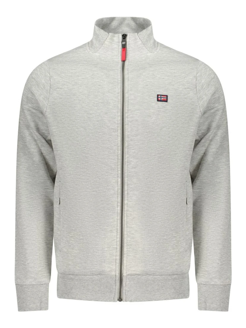 Grigio Cotton Men Sweatshirt