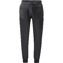 Black Cotton Men's Trouser