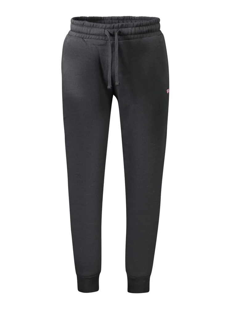Black Cotton Men's Trouser