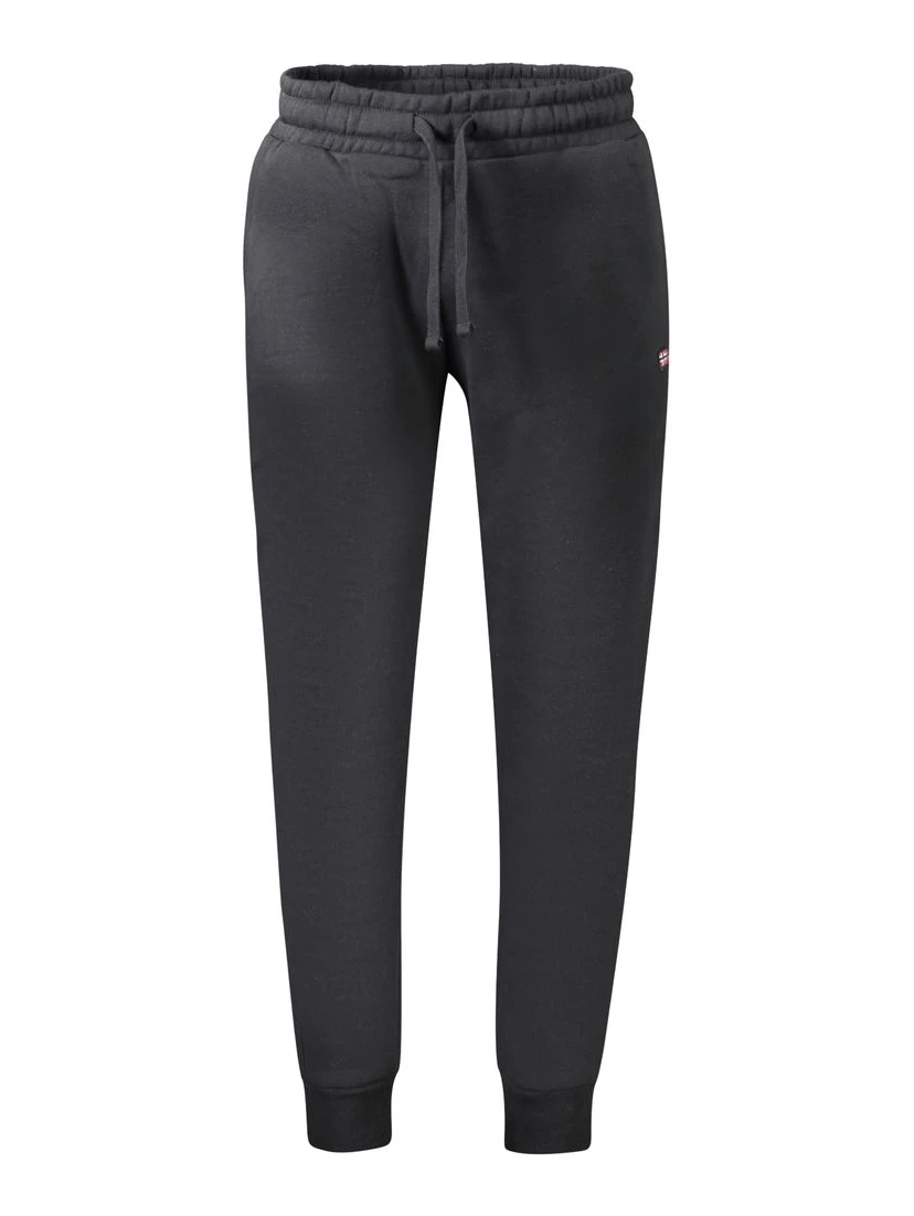 Black Cotton Men's Trouser