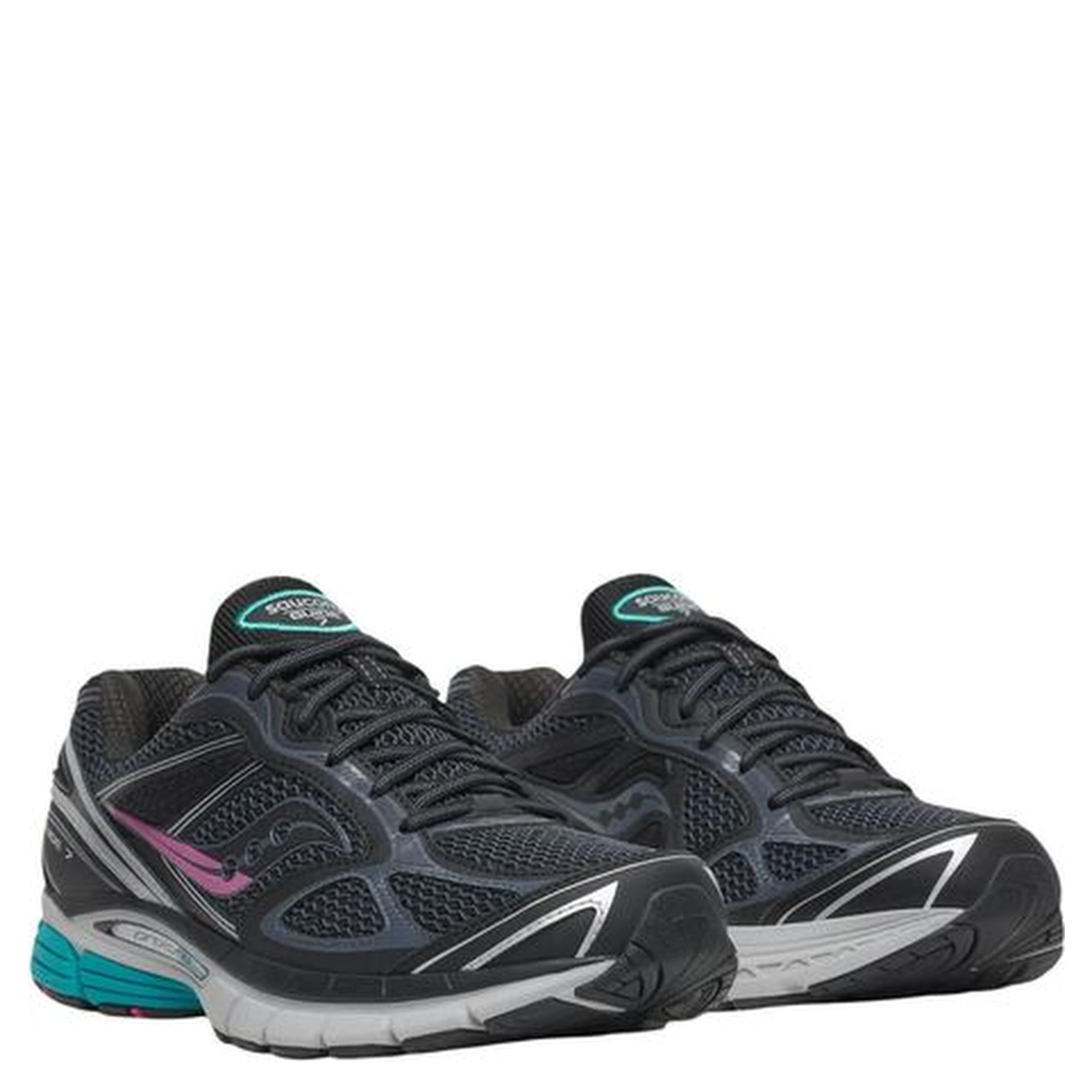 Black Synthetic Athletic Sneakers