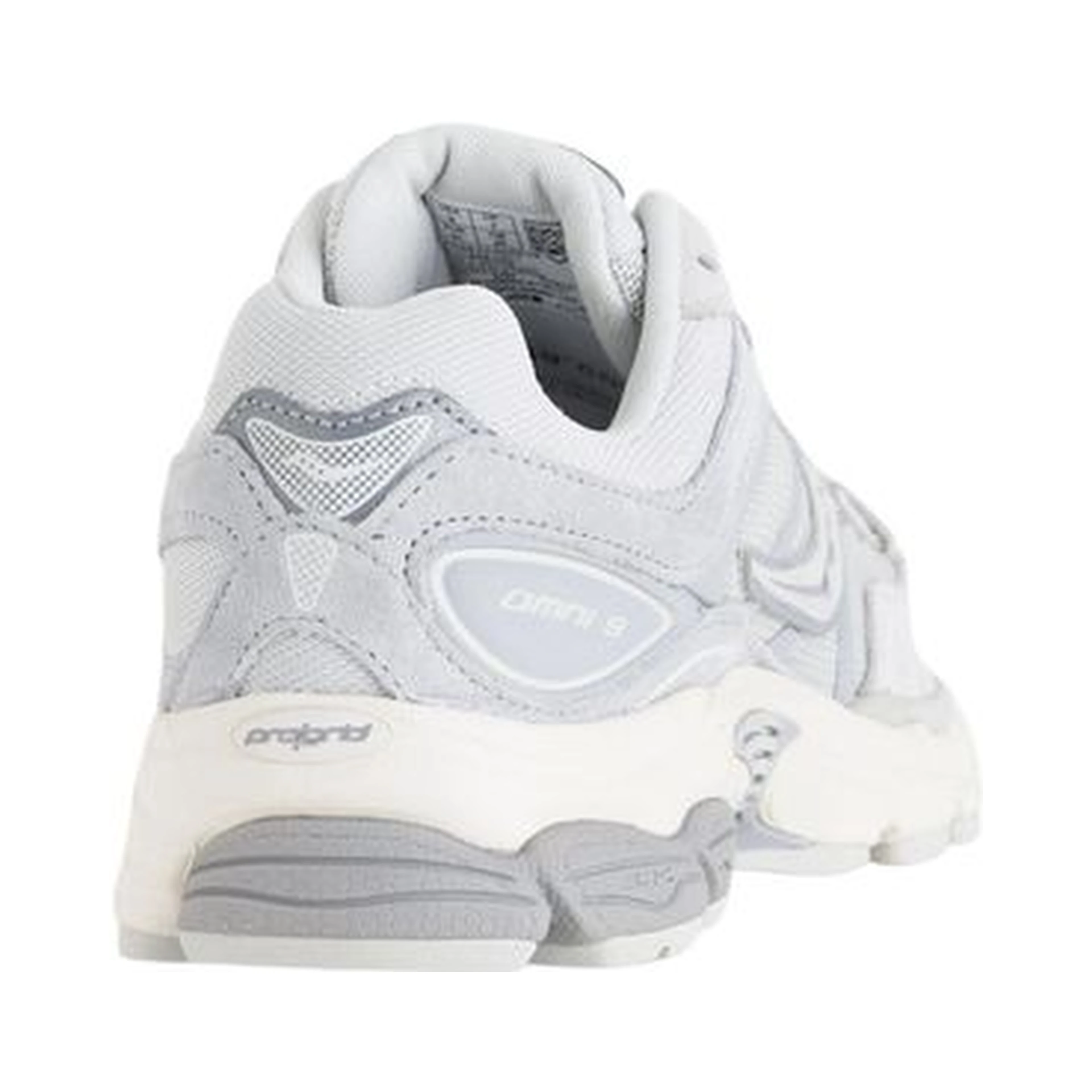 Gray Synthetic Athletic Sneakers