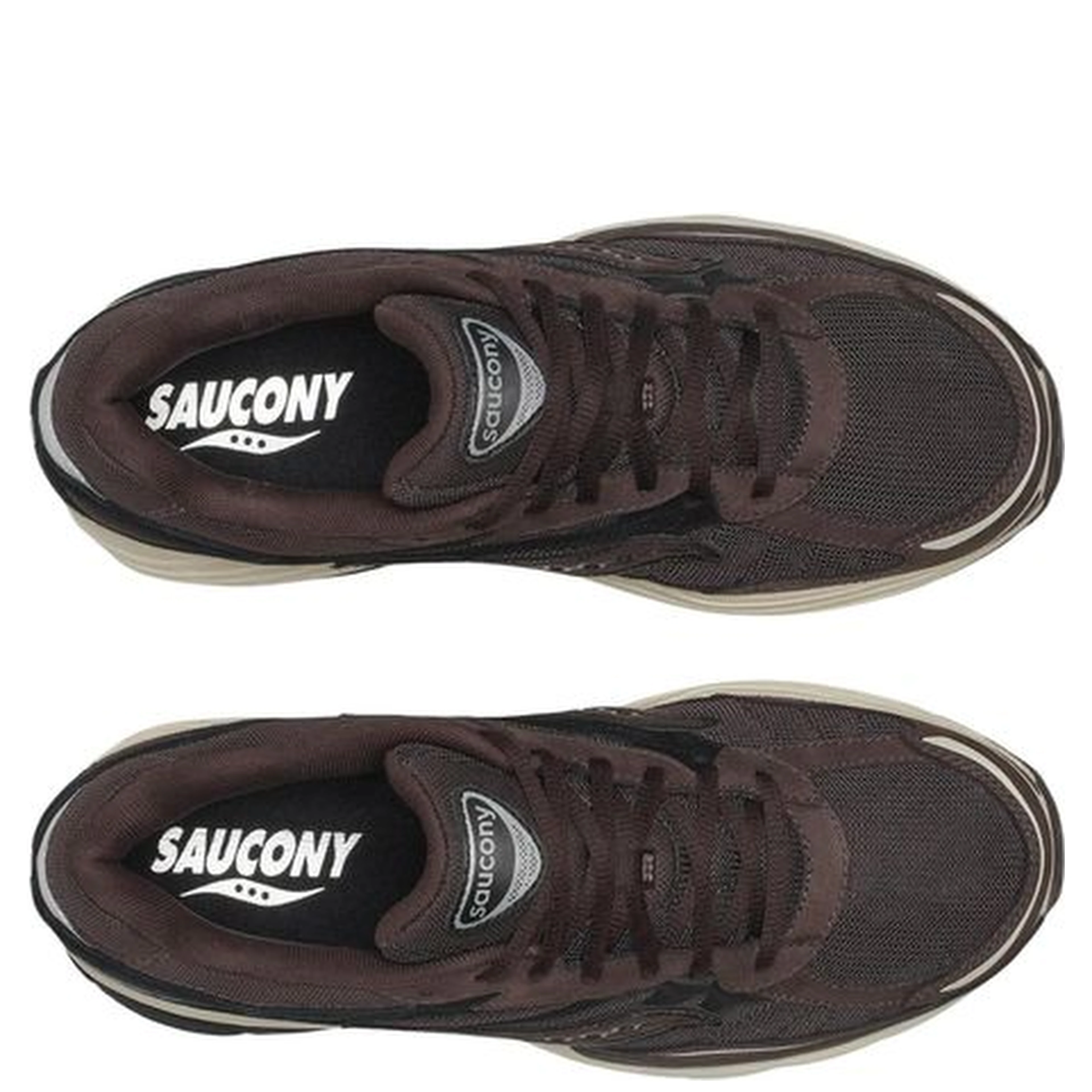 Bicolor Fabric Athletic Sneakers
