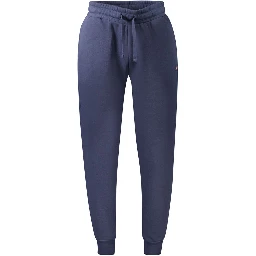 Blue Cotton Mens Sweatpants