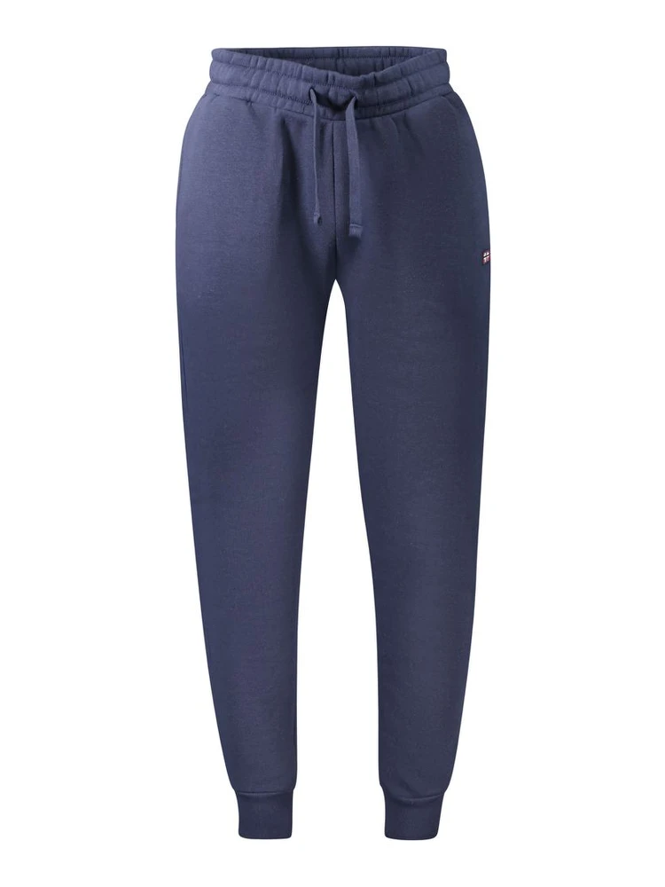 Blue Cotton Mens Sweatpants