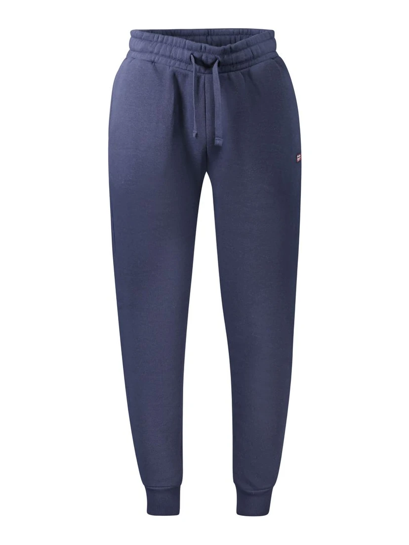 Blue Cotton Mens Sweatpants
