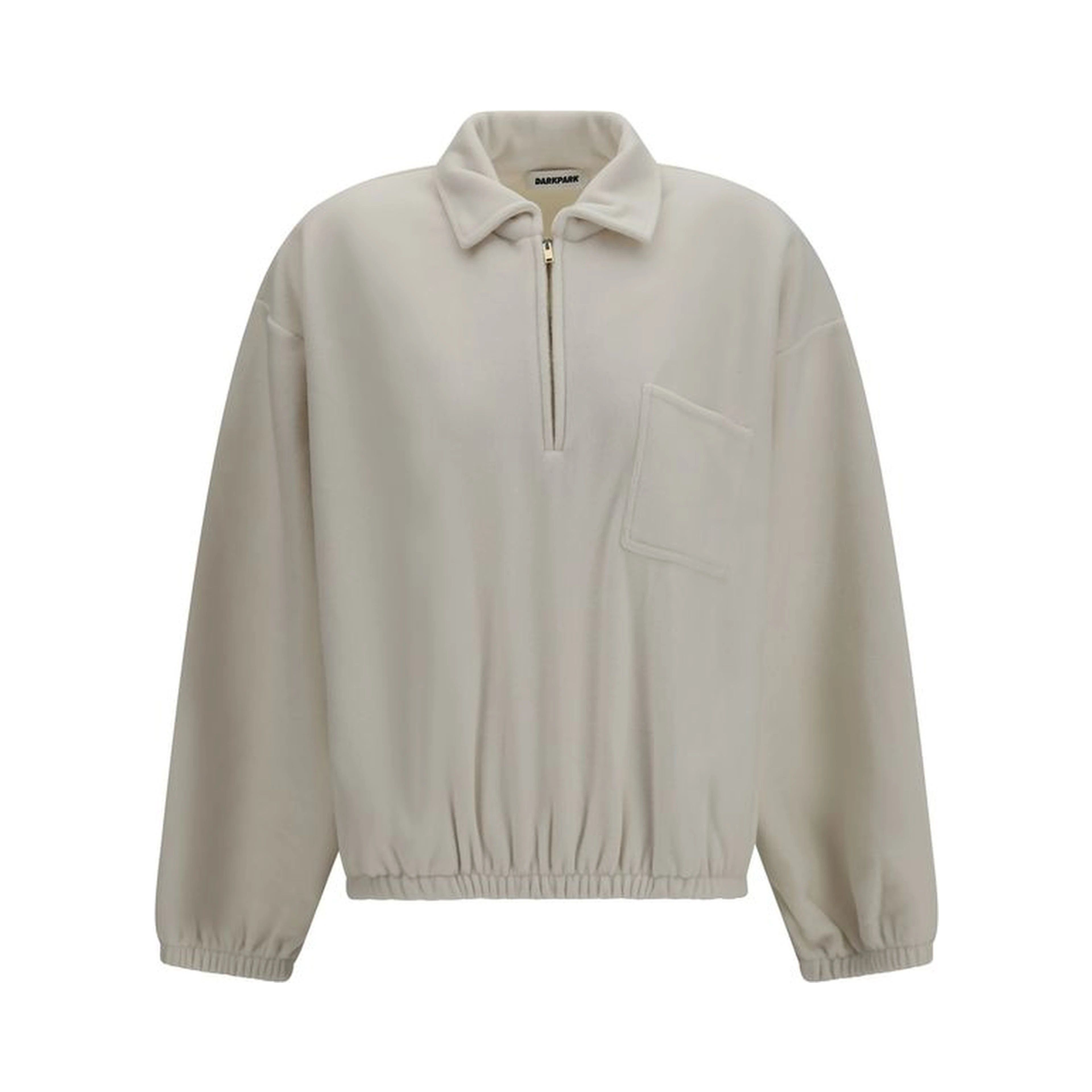 Beige Polyester Sweatshirt
