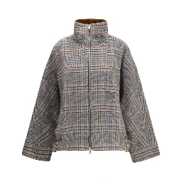Gray Wool Oves Aries Bomber