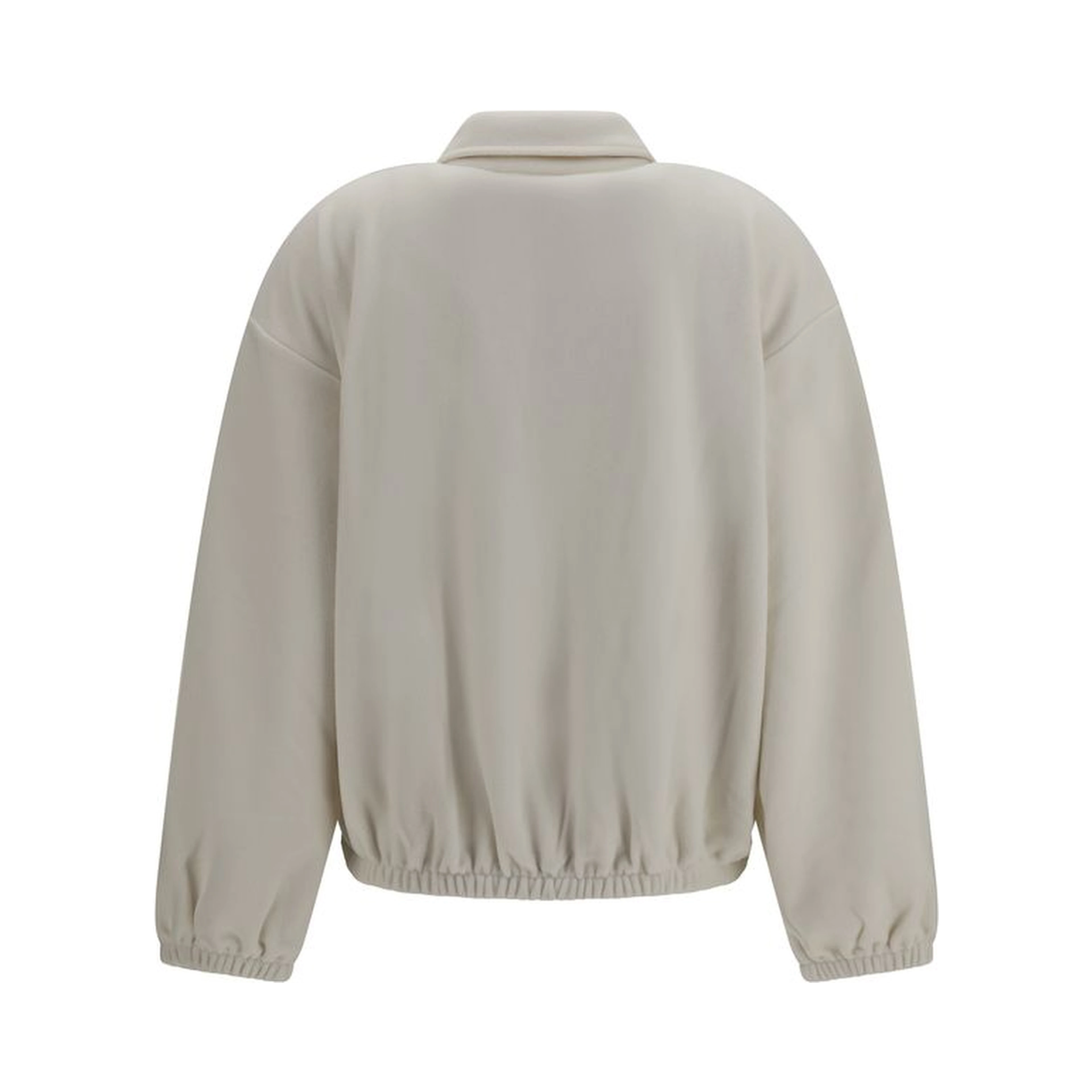 Beige Polyester Sweatshirt
