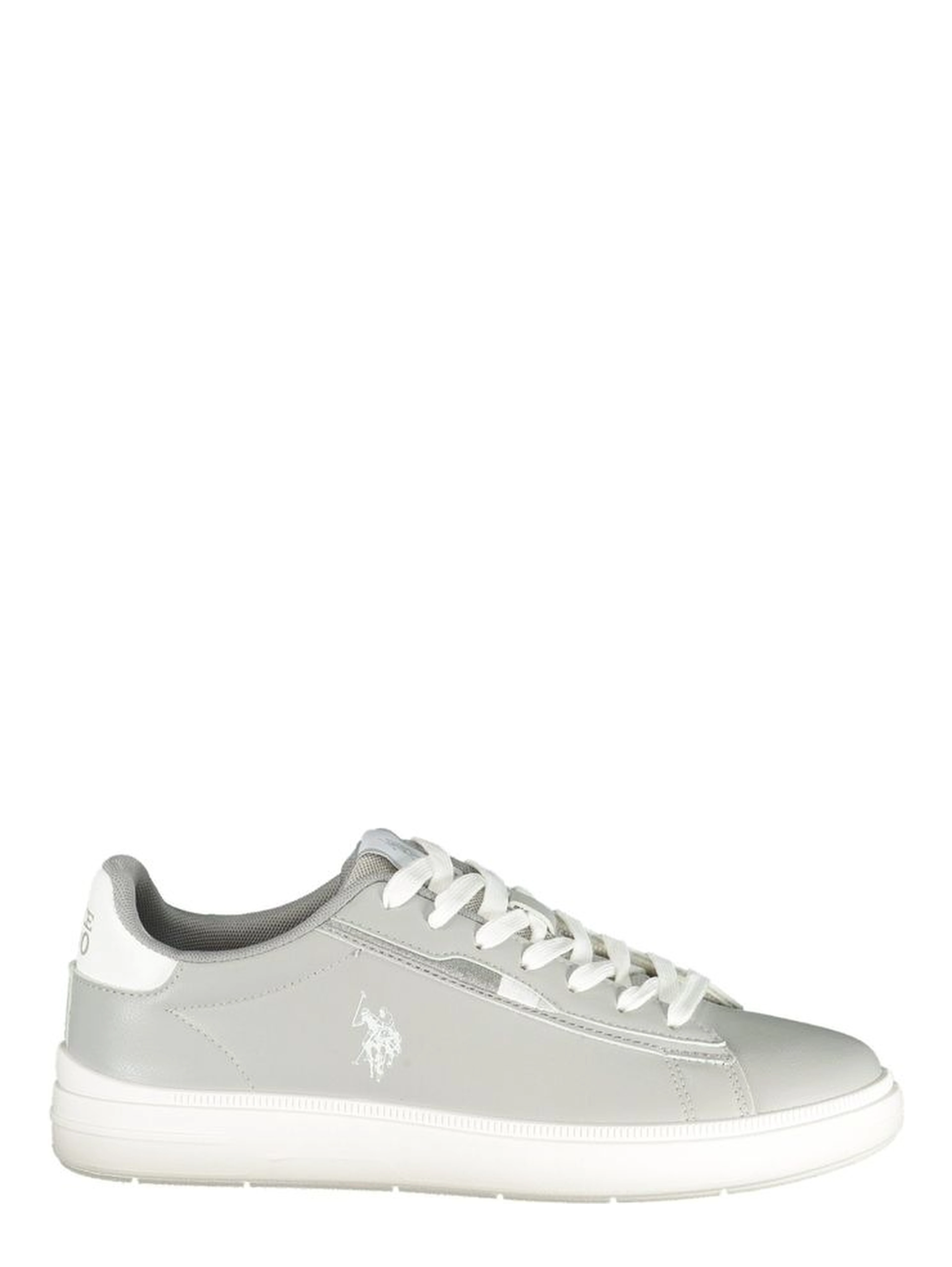 Gray Polyester Men's Sneaker