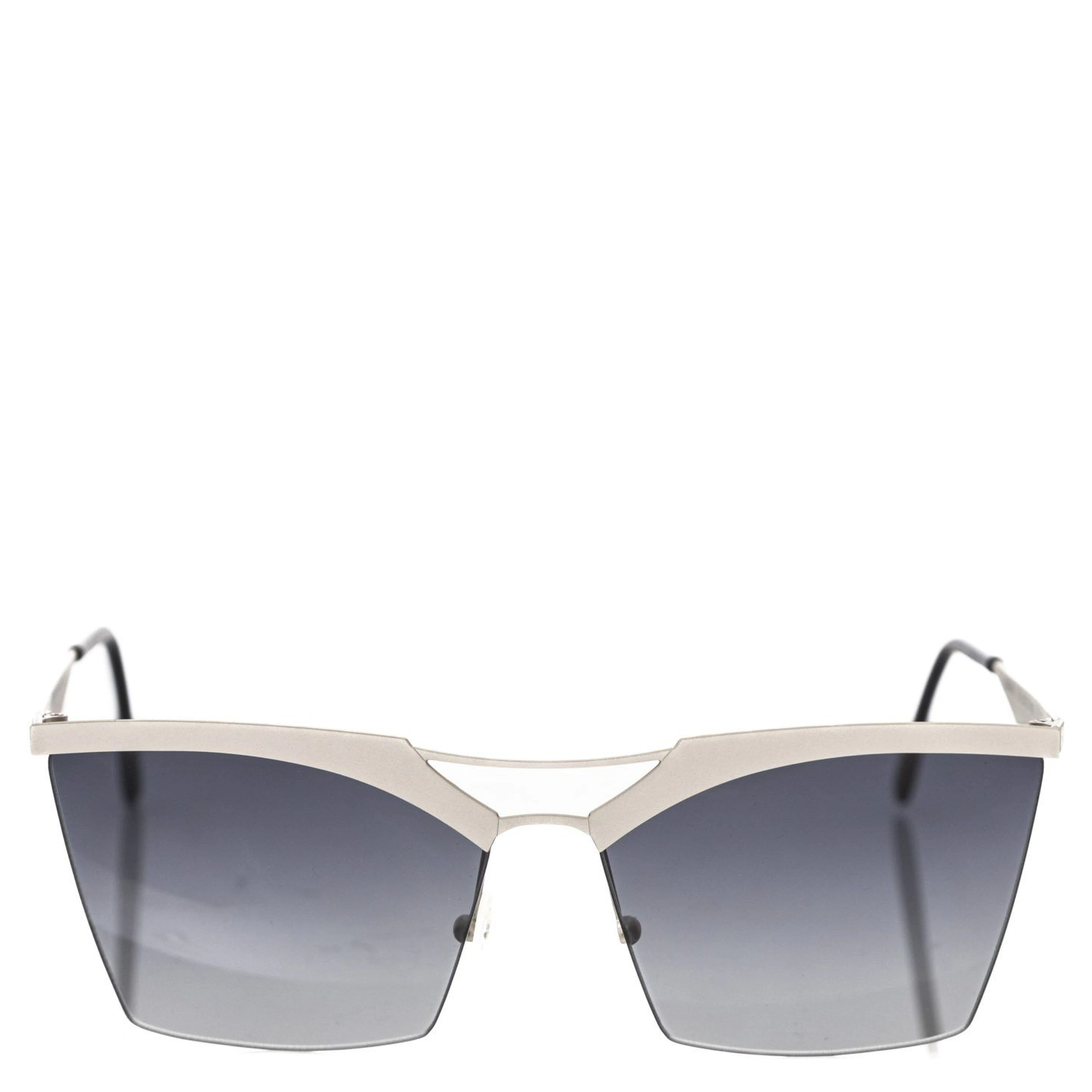 Silver Metallic Women's Sunglass