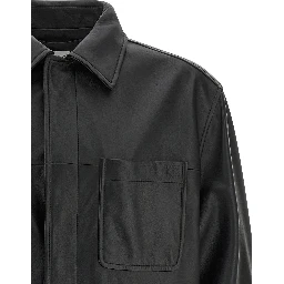 Black Lamb Leather Leather Jacket