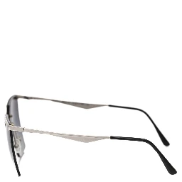 Silver Metallic Women's Sunglass