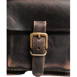 Black Leather Shoulder Satchel Briefcase Men Borse Bag