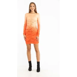 Multicolor Polyester Casual Dress