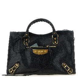 Black Goatskin Handbag