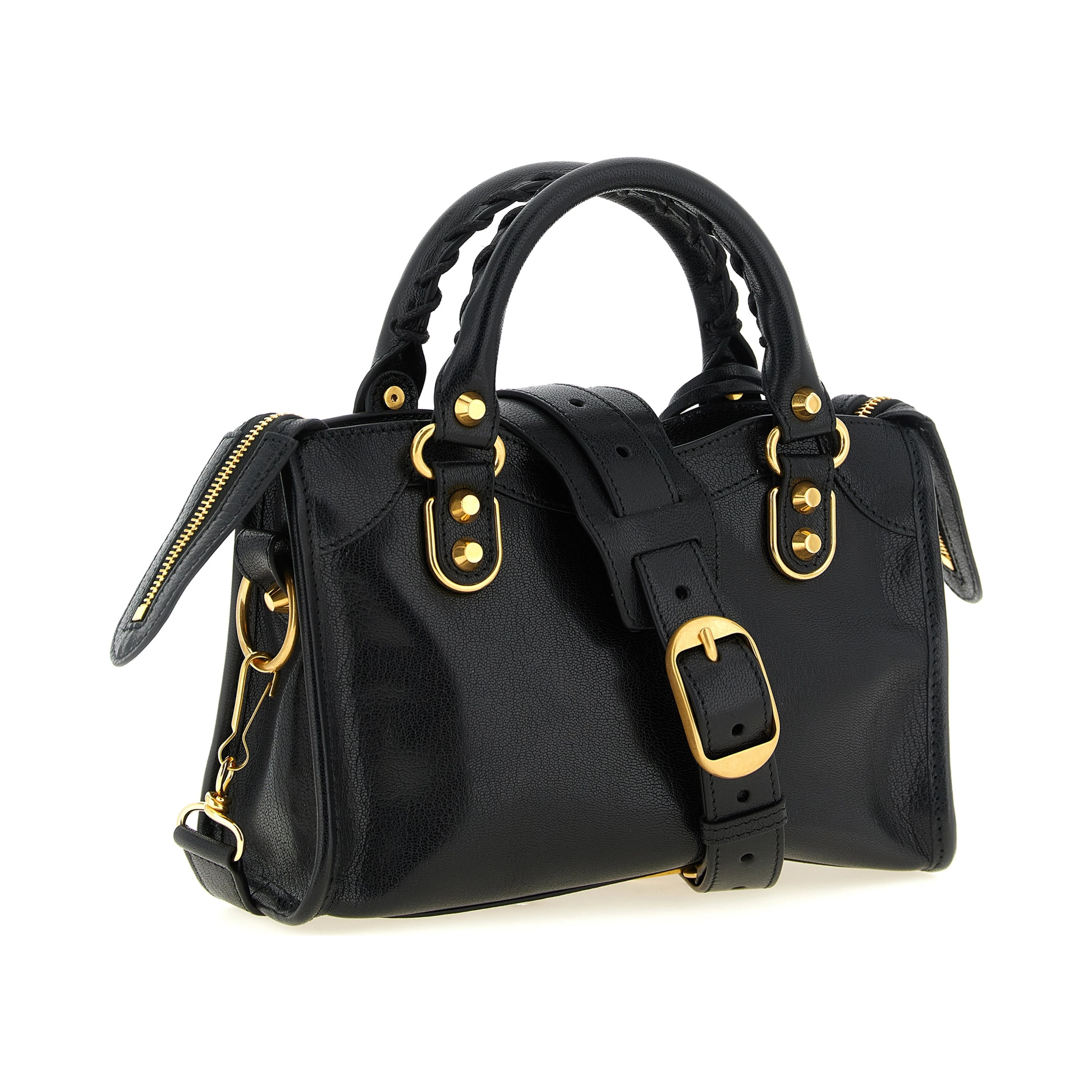 Black Goatskin Handbag