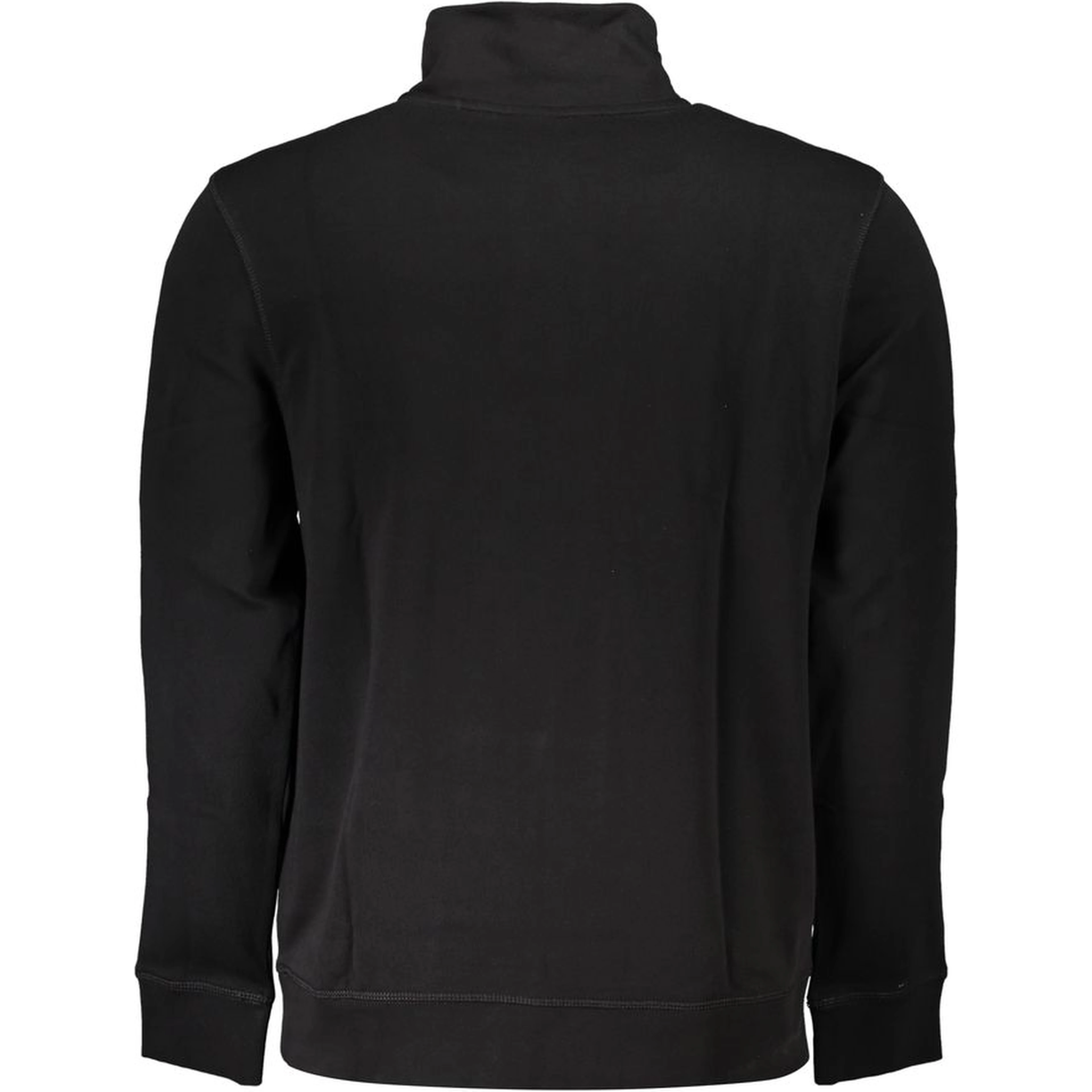 Black Cotton Men's Sweatshirt