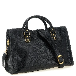 Black Goatskin Handbag