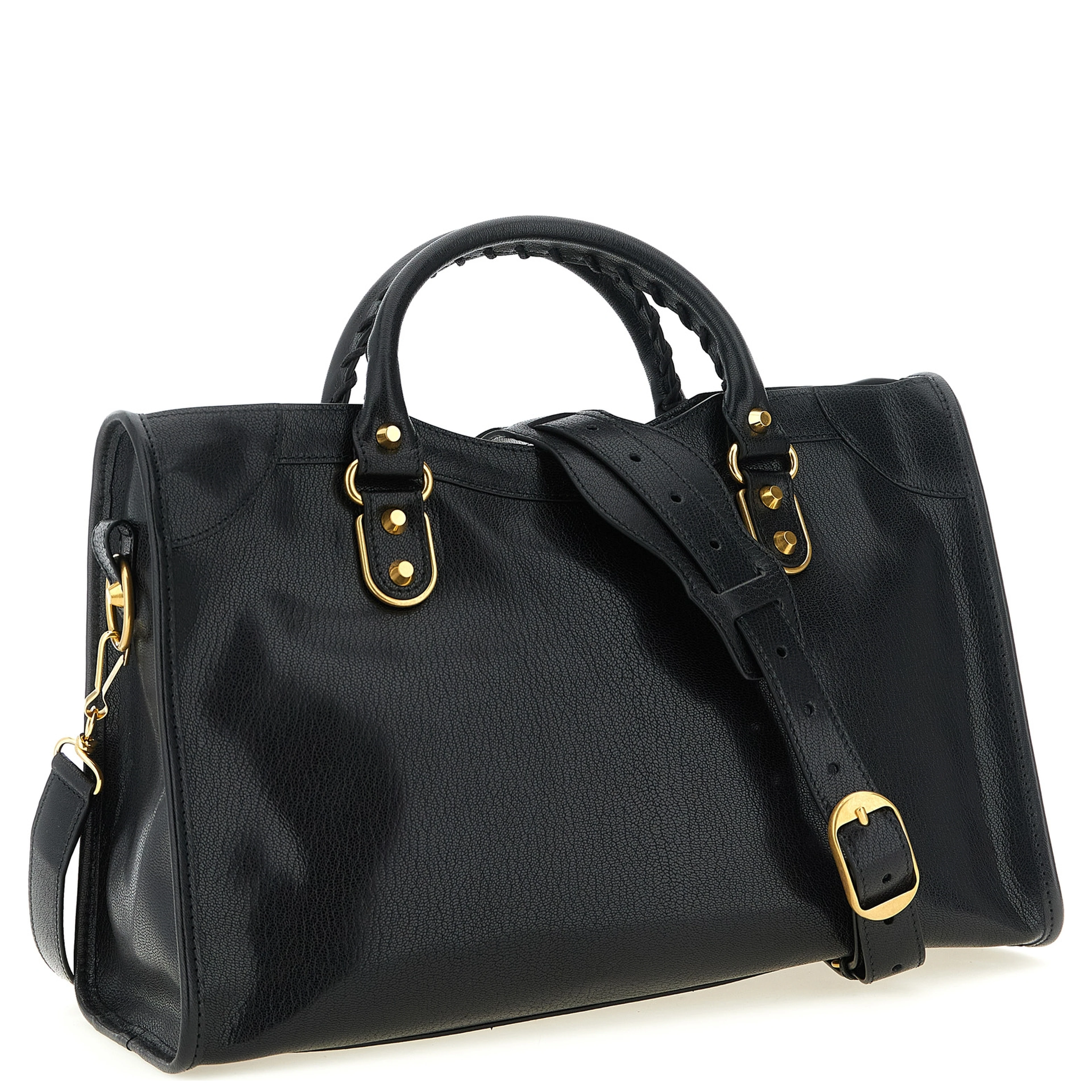 Black Goatskin Handbag