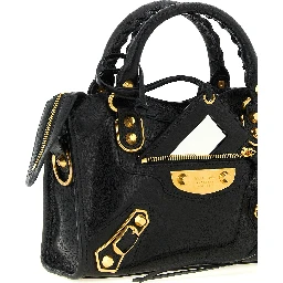 Black Goatskin Handbag