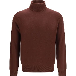Brown Cashmere Turtleneck