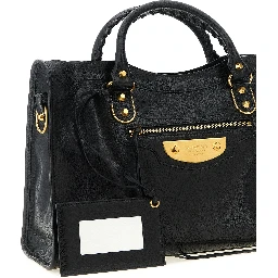 Black Goatskin Handbag