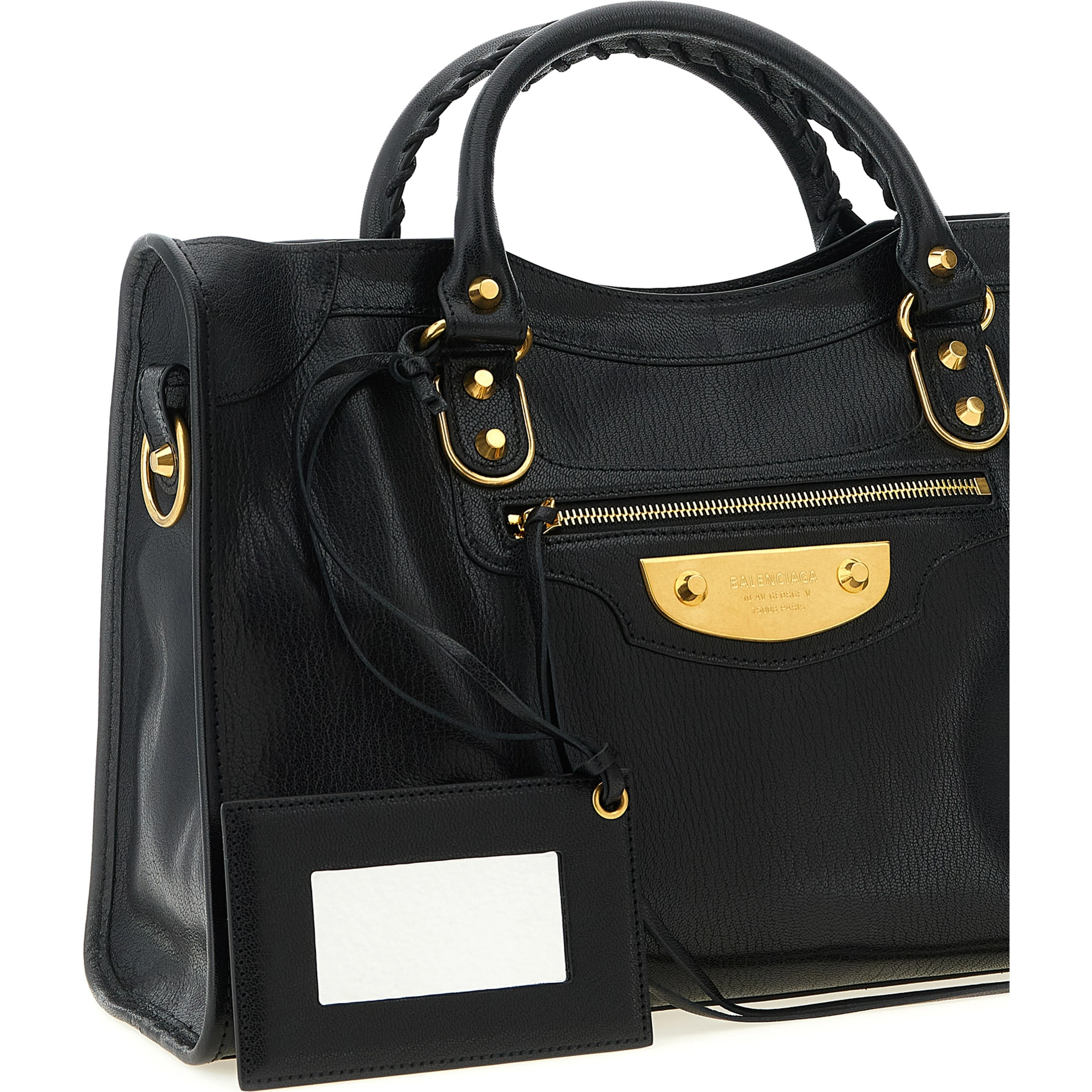 Black Goatskin Handbag