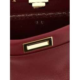 Bordeaux Lamb Leather Shoulder Bag