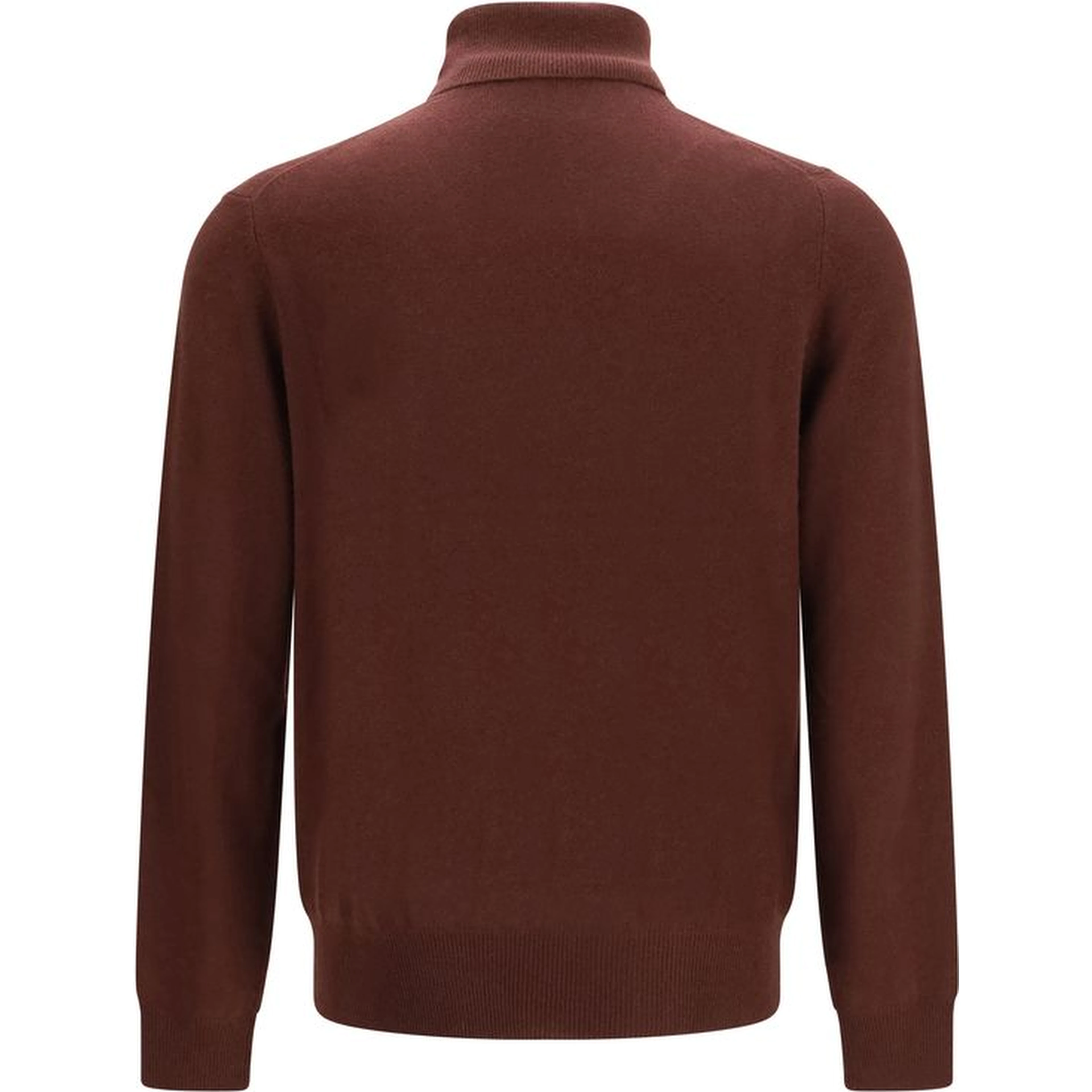 Brown Cashmere Turtleneck
