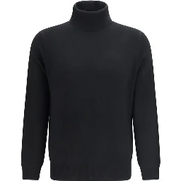 Black Cashmere Turtleneck
