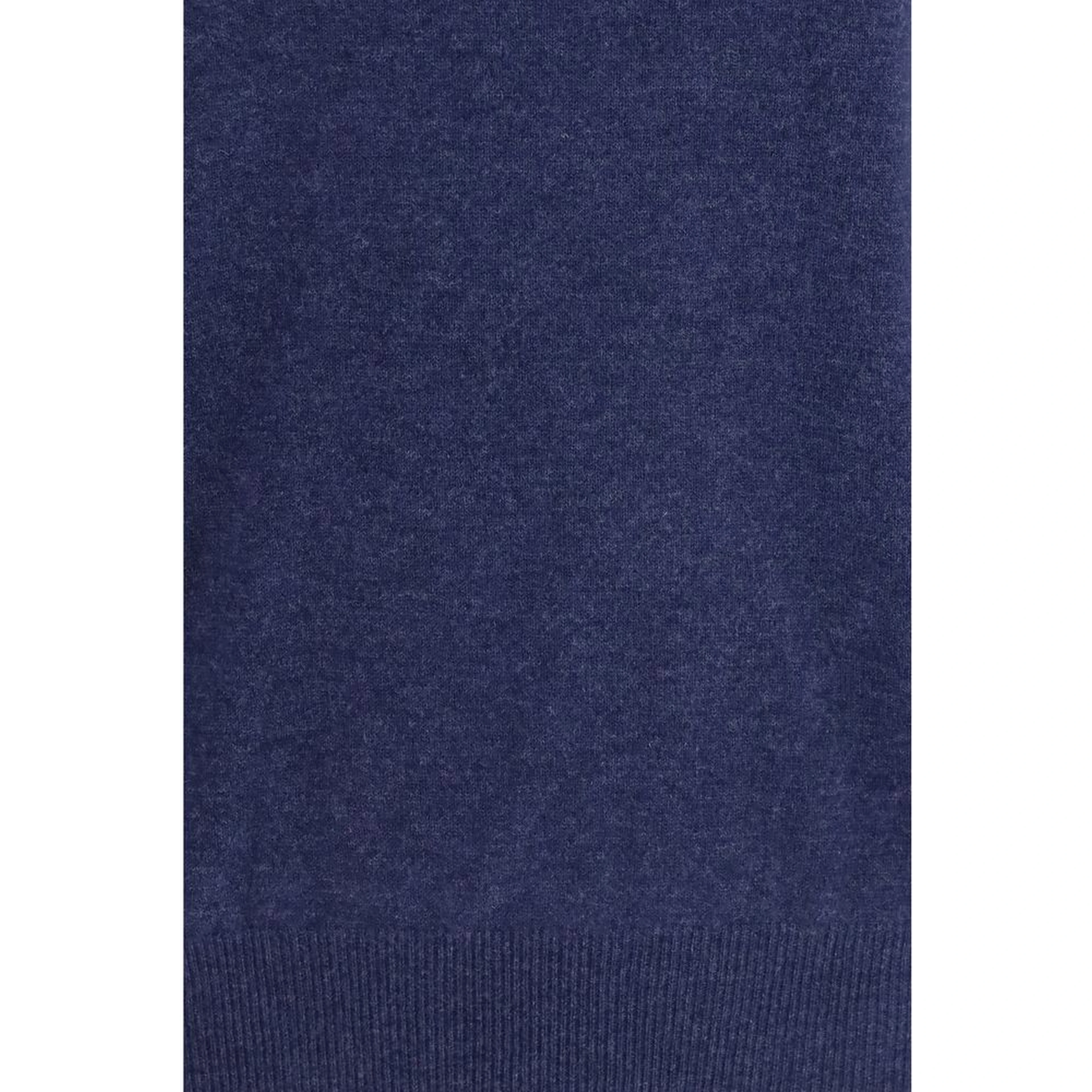Blue Cashmere Turtleneck