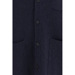 Blue Cashmere Cardigan
