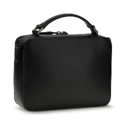 Black Calf Leather Bos Taurus Shoulder Bag