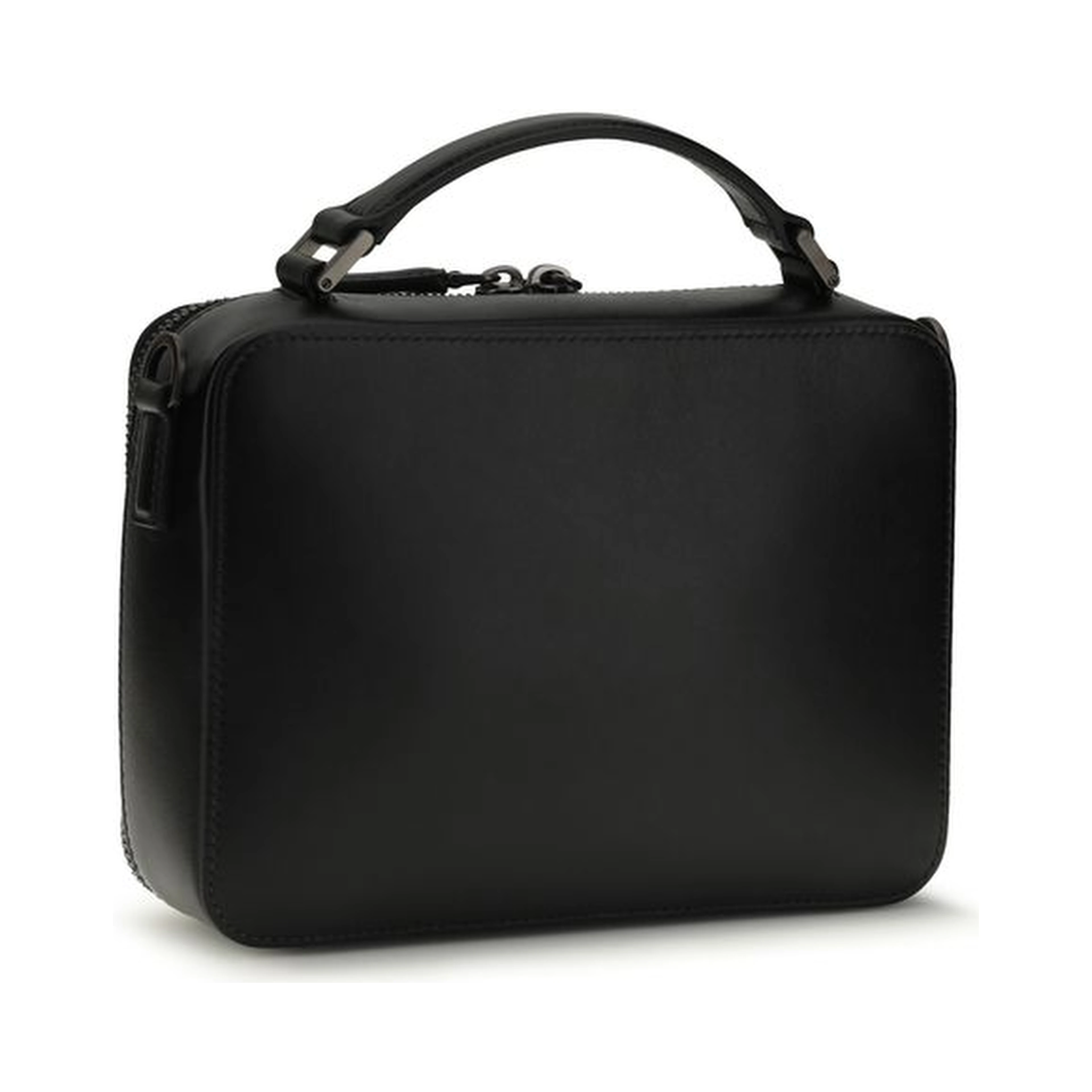 Black Calf Leather Bos Taurus Shoulder Bag