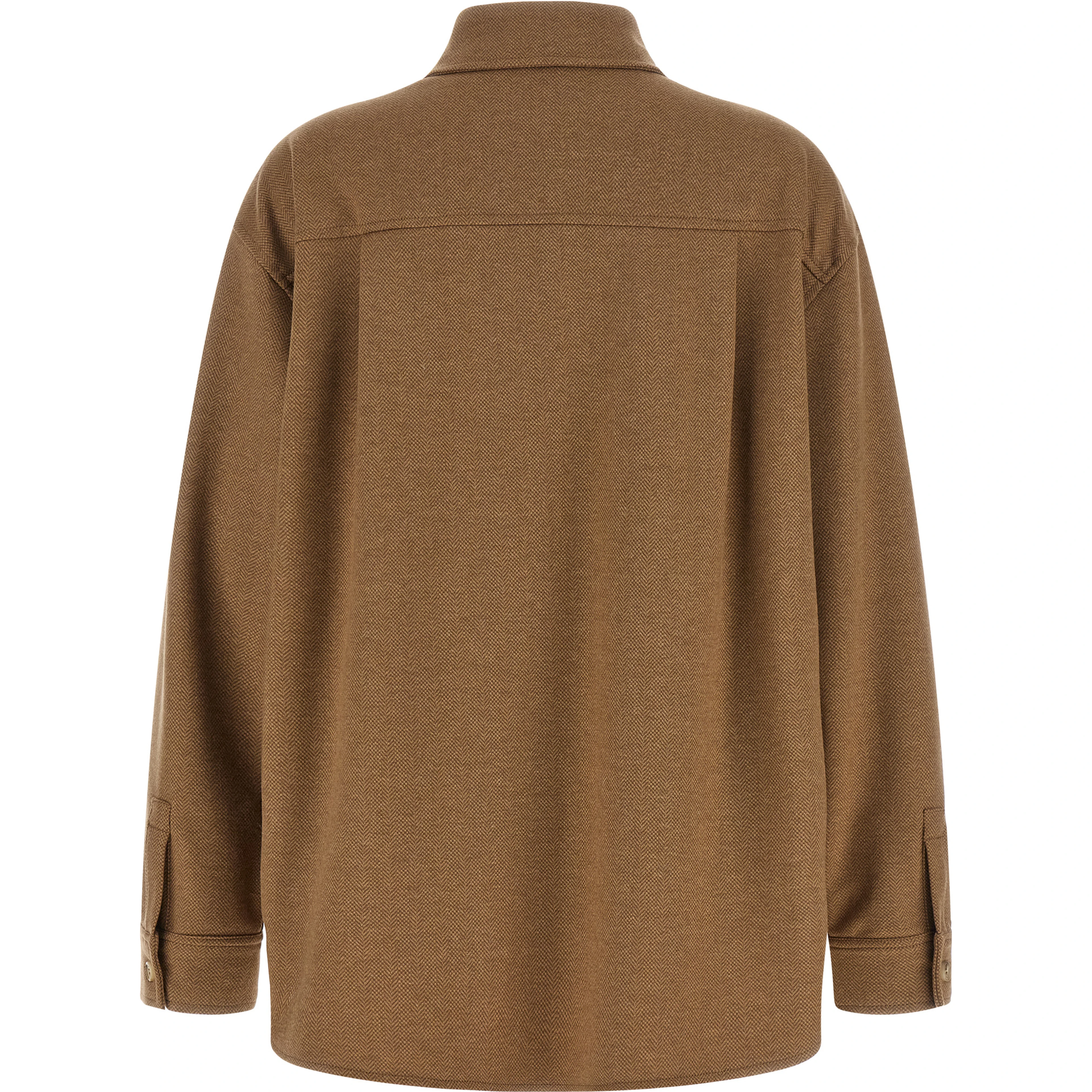 Brown Triacetate Shell Jacket