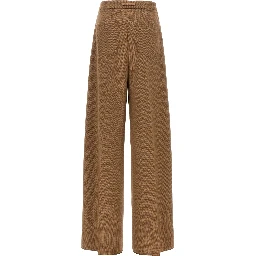 Brown Triacetate Casual Pants