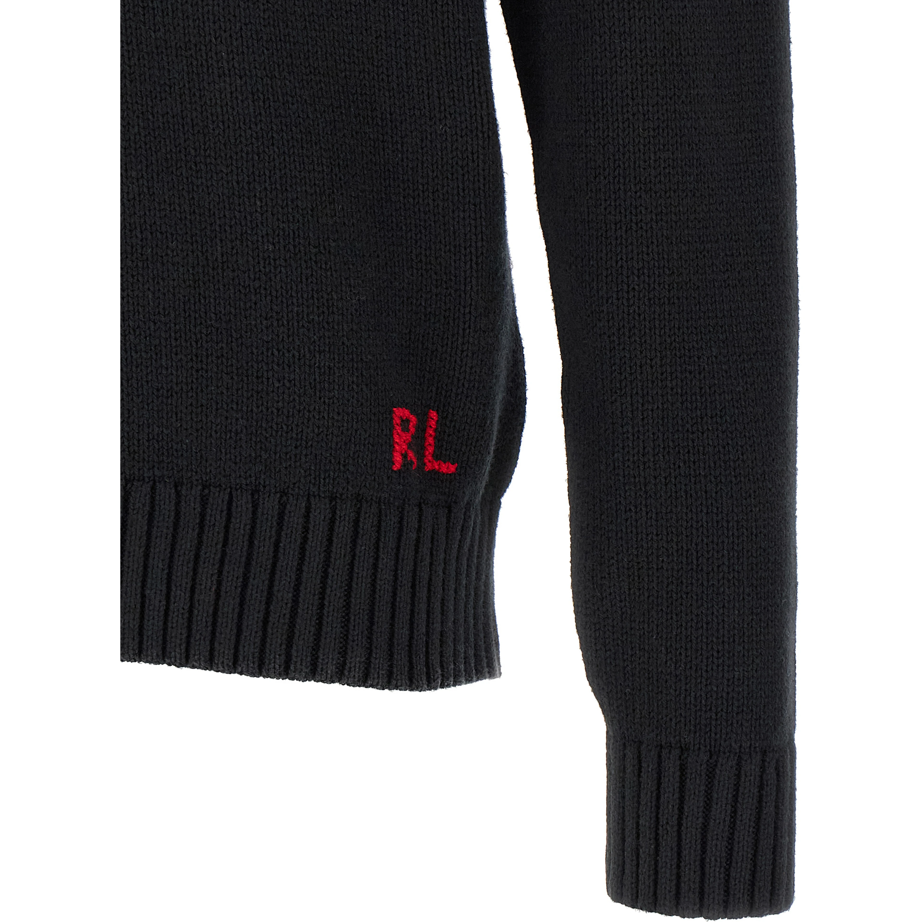 Black Cotton Cardigan