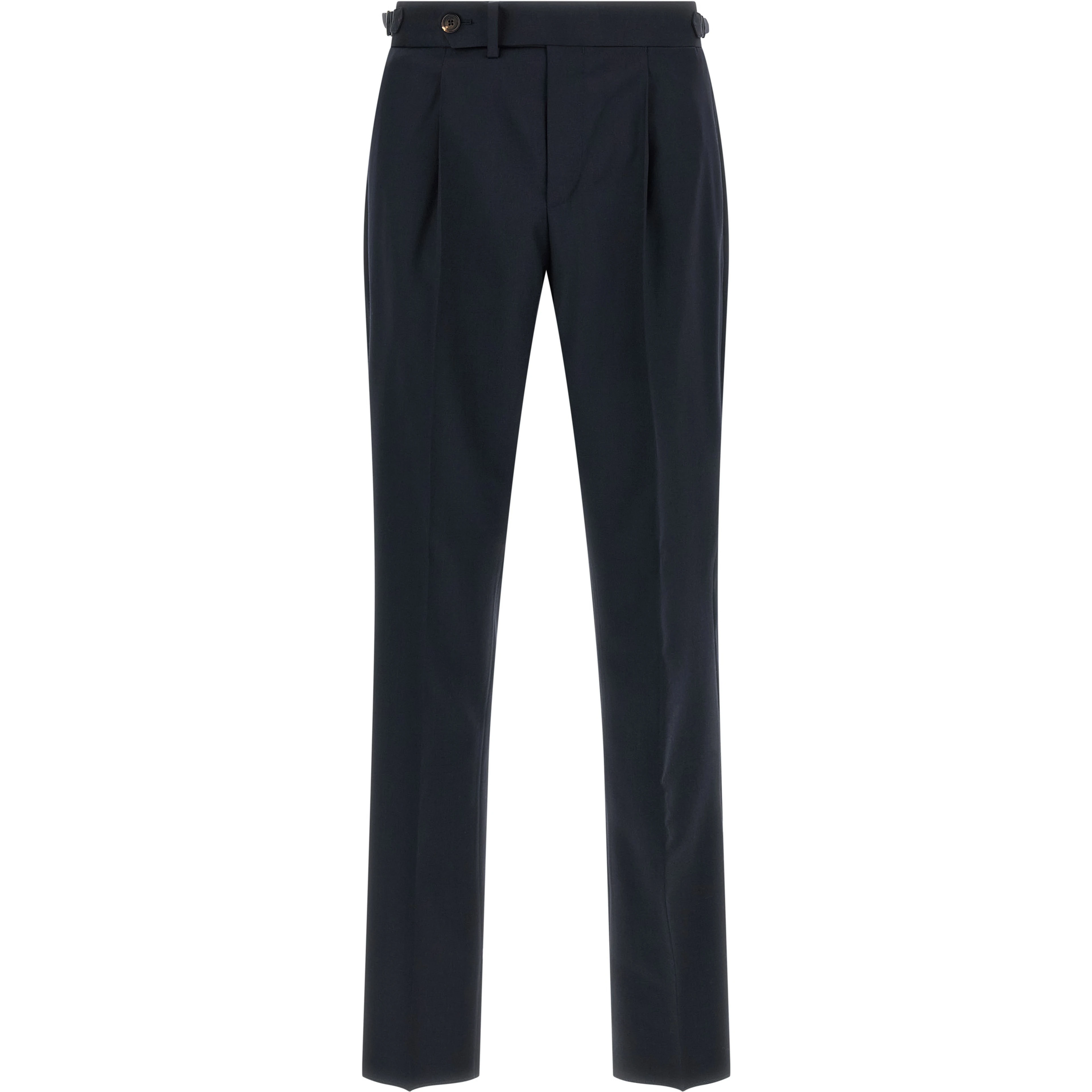 Blue Wool Dress Pants