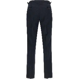 Blue Wool Dress Pants
